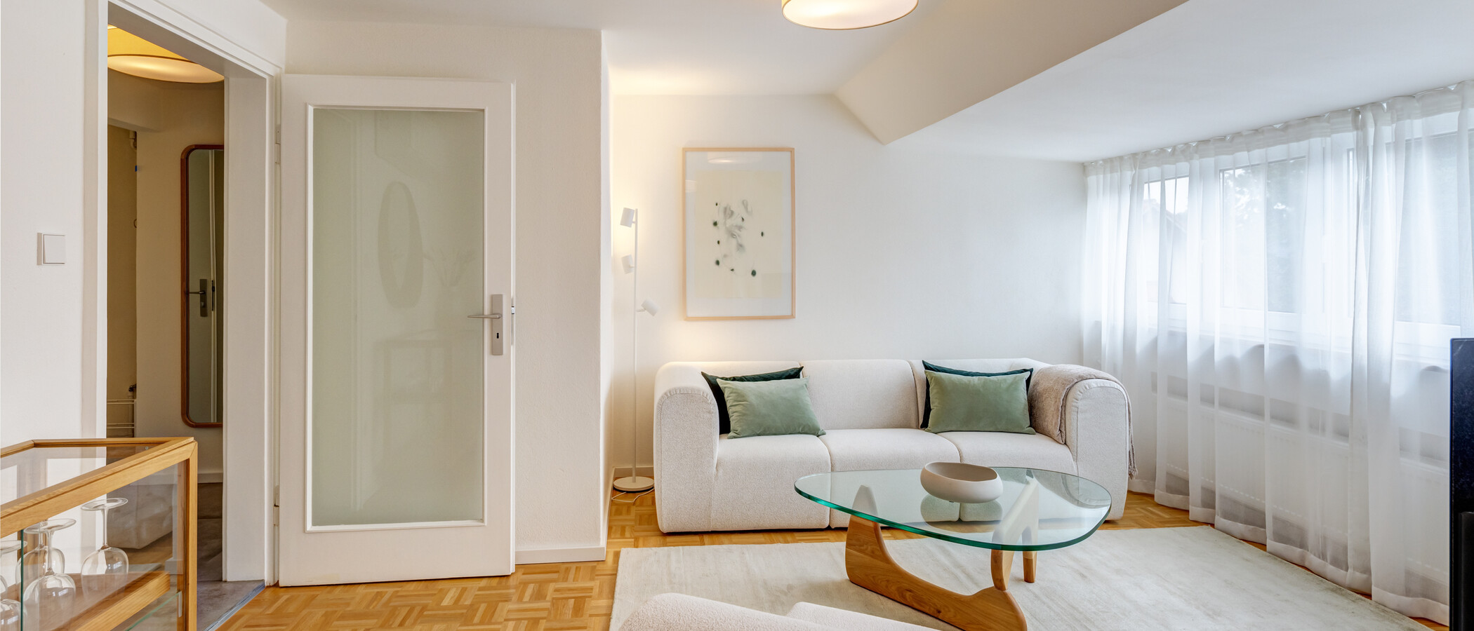 Loftsleilighet München Harlaching 02 Stue og oppholdsrom 14993