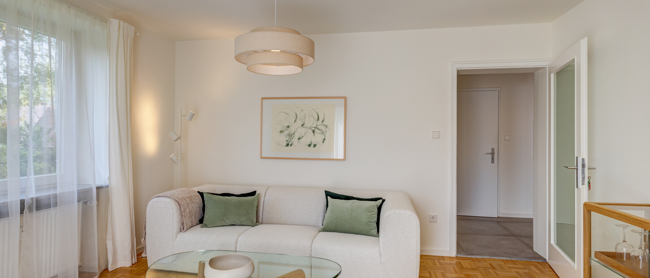 Ploché München Harlaching 03 Obývací prostor 14994