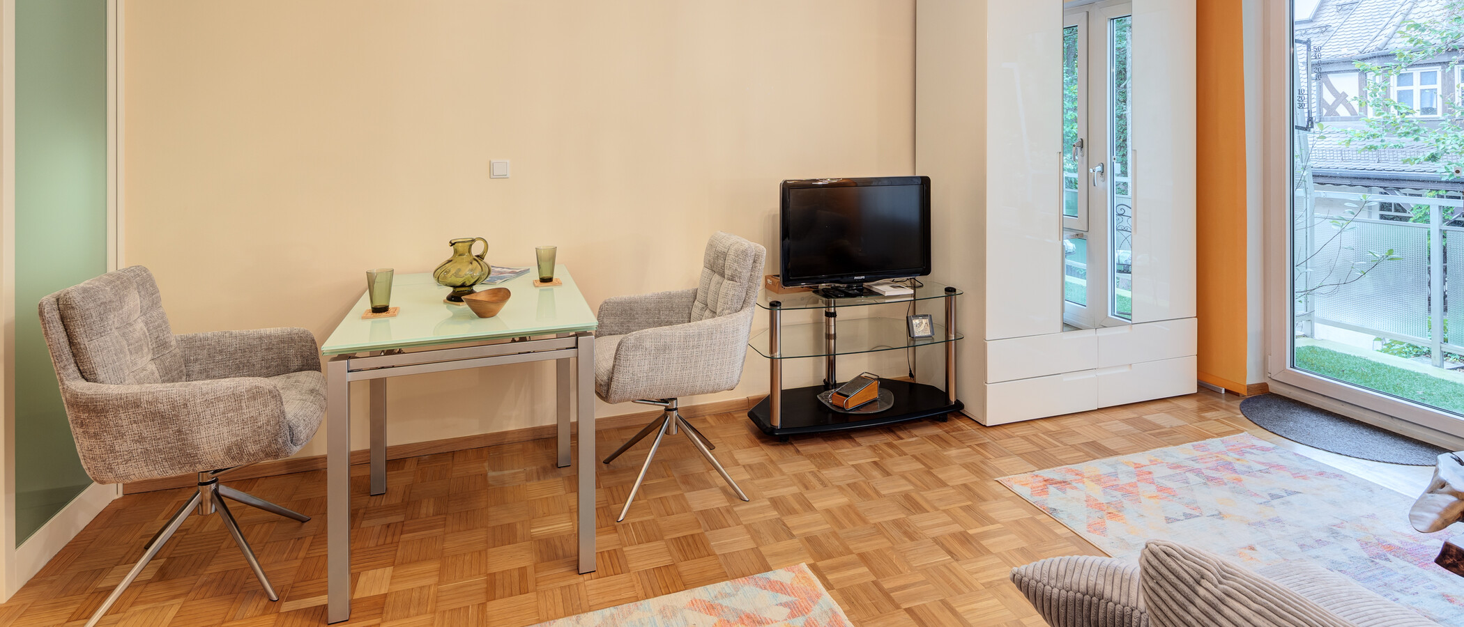Flat München Solln 04 Stue og oppholdsrom 14996