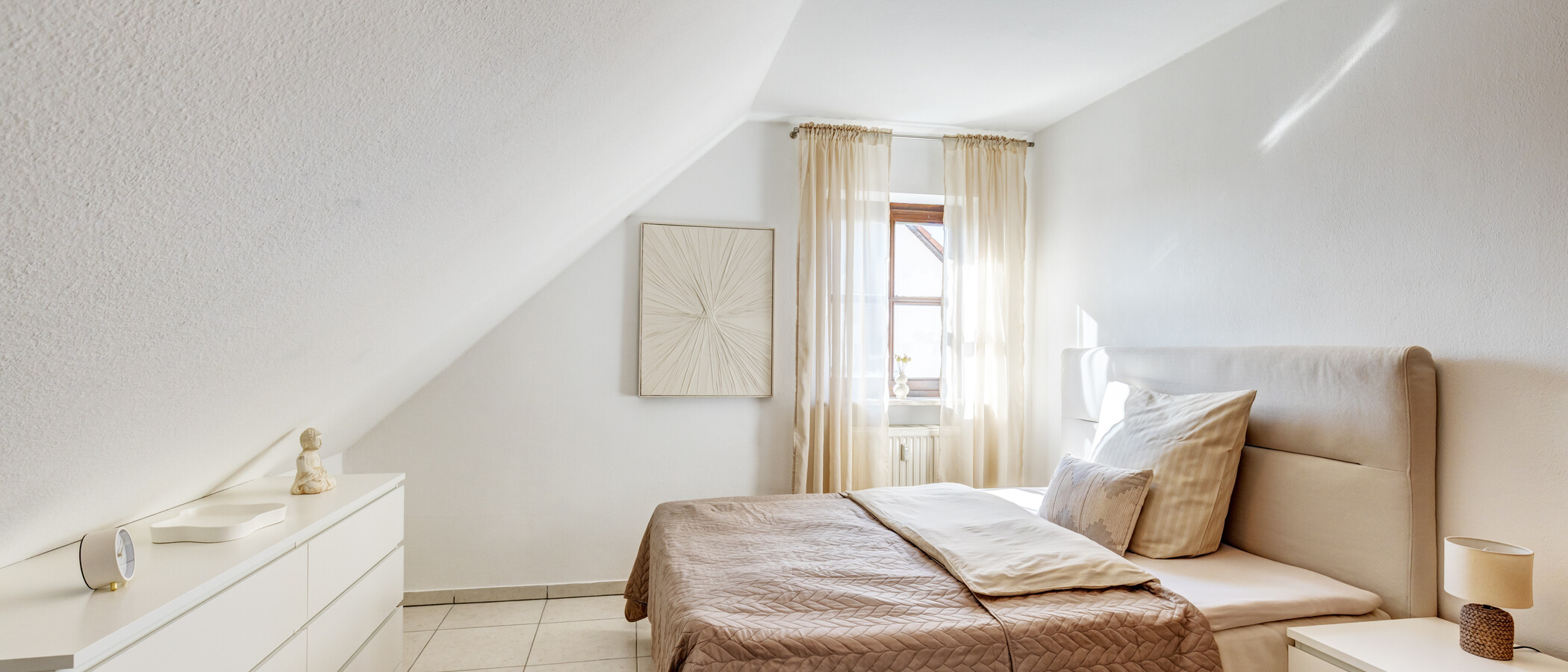 Podkrovní byt Eching 01 Ložnice 15004