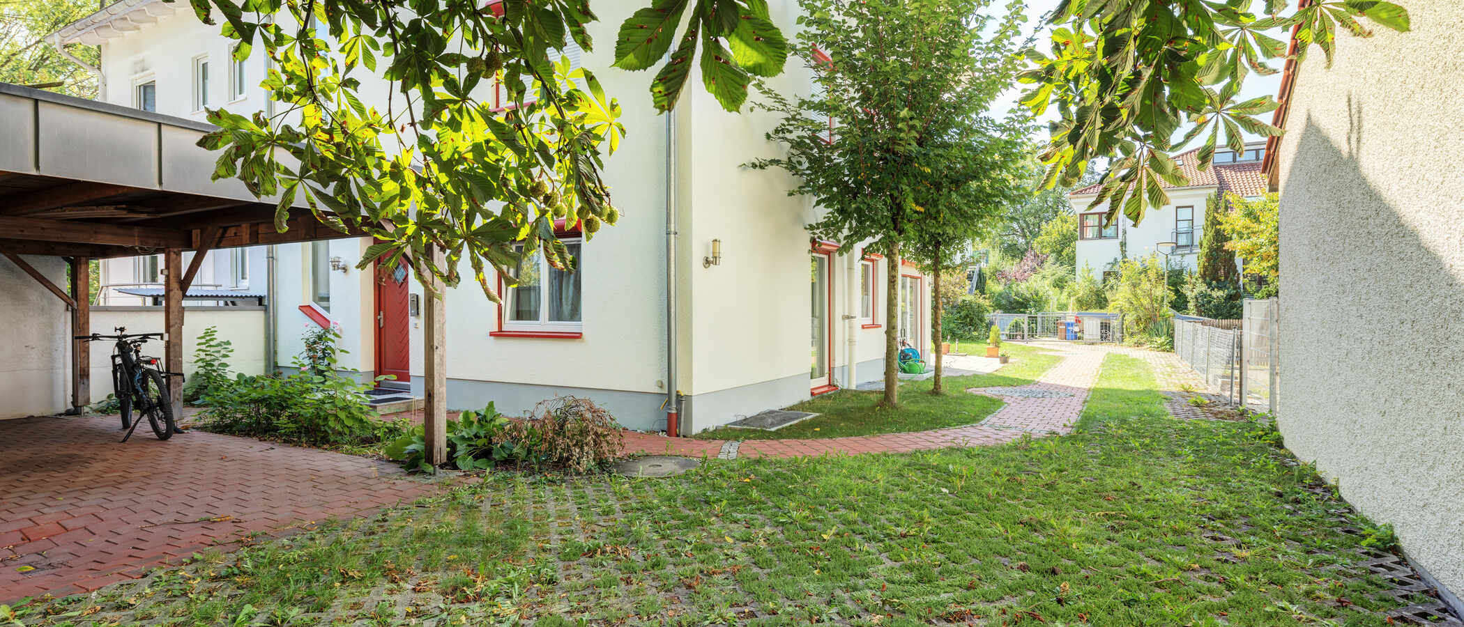 Zahradní byt München Feldmoching 02 Zahrada 15007