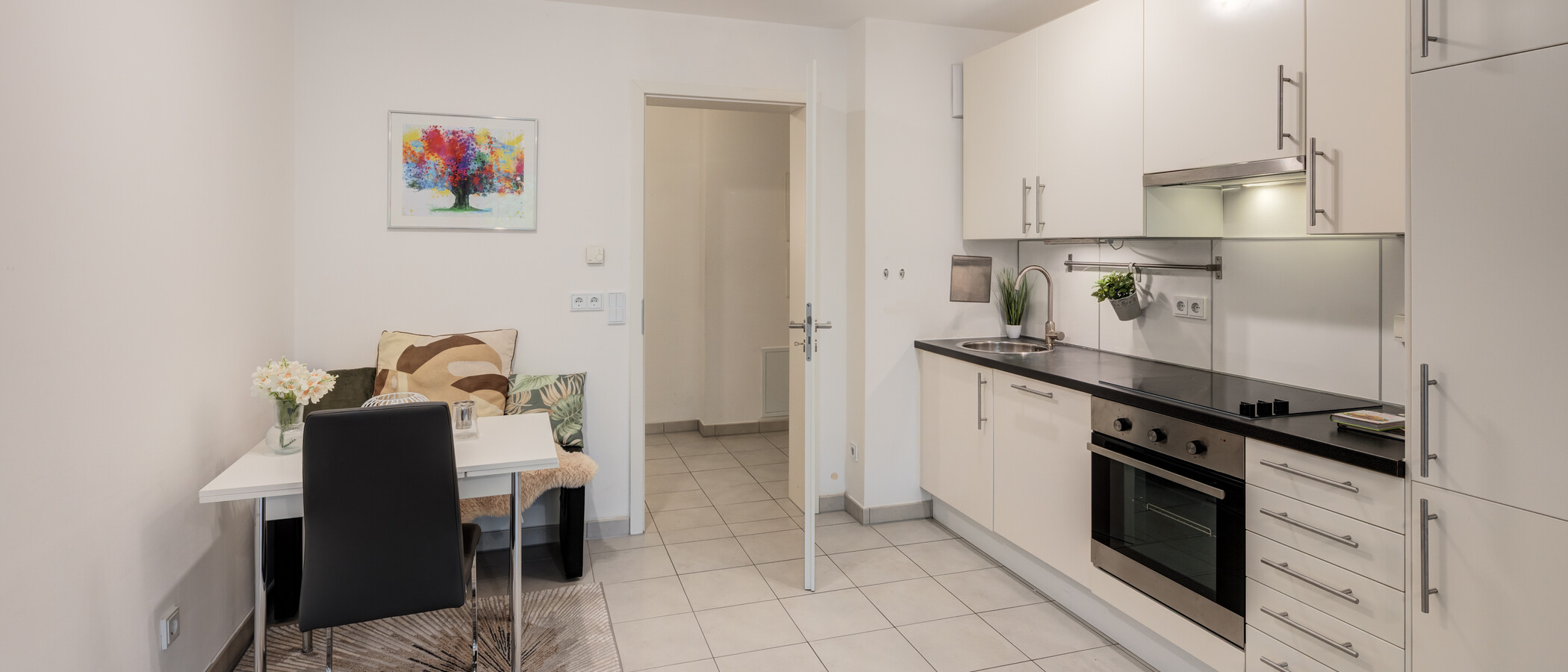 Flad München Neuhausen 02 Køkken 15009