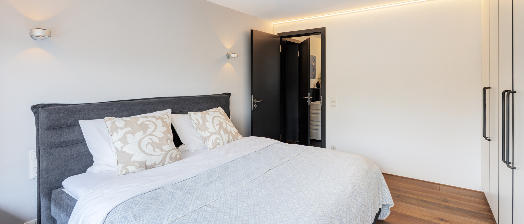 Apartament cu terasă pe acoperiș München Solln 02 Dormitor 15010