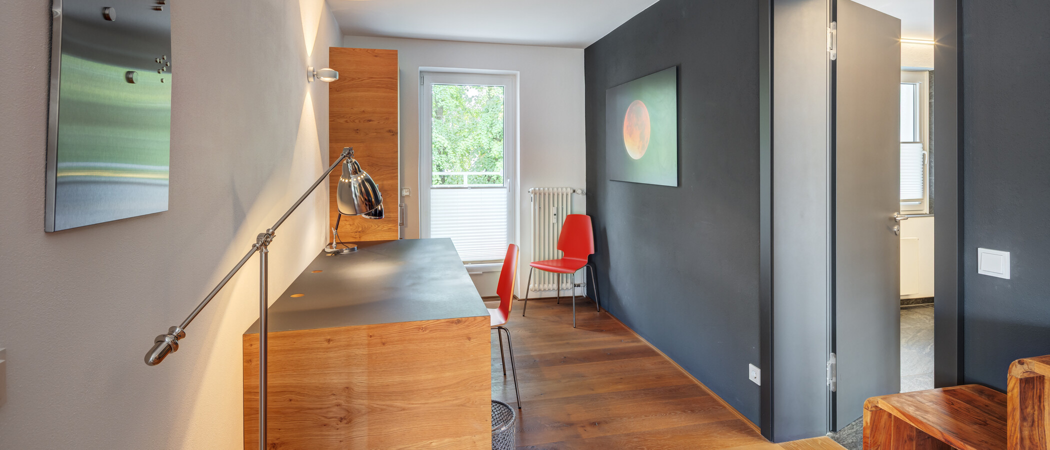 Apartament cu terasă pe acoperiș München Solln 04 Zona de zi 15010