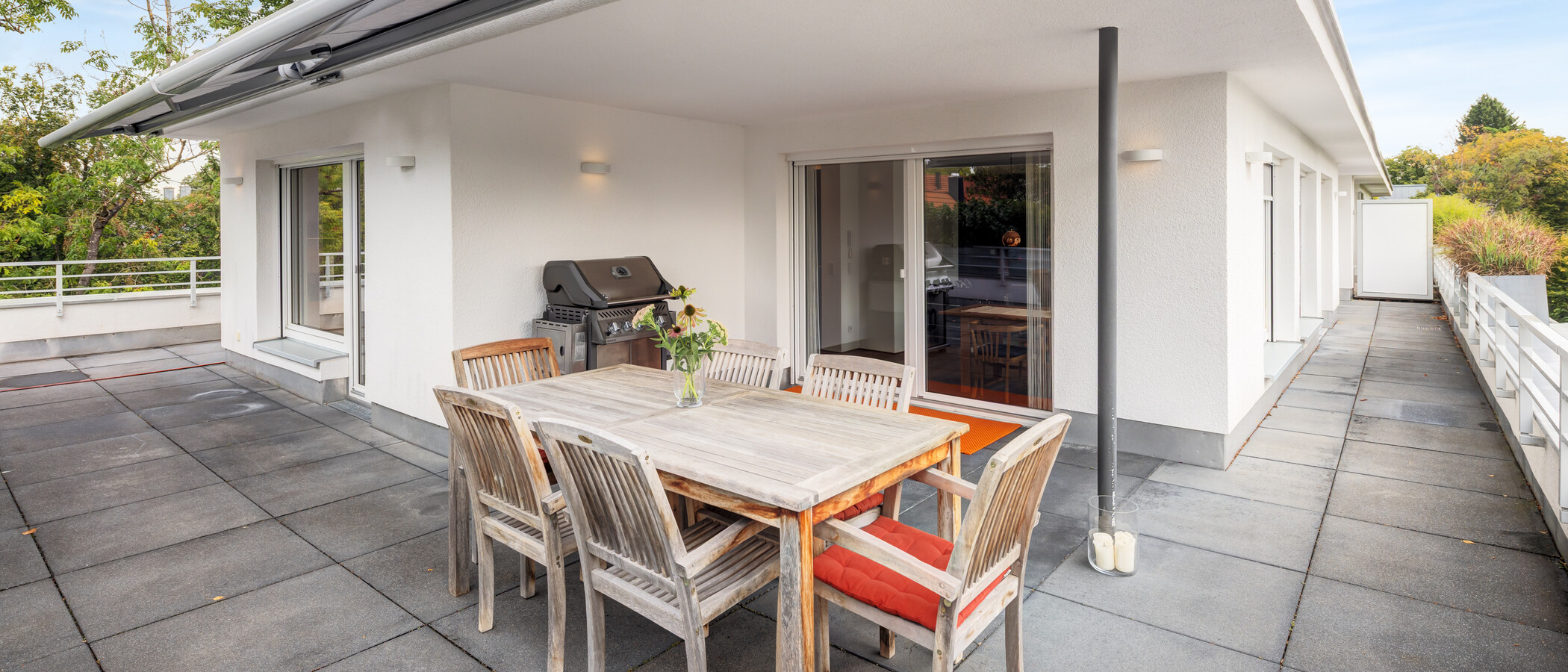 Apartament cu terasă pe acoperiș München Solln 01 Terasă pe acoperiș 15010