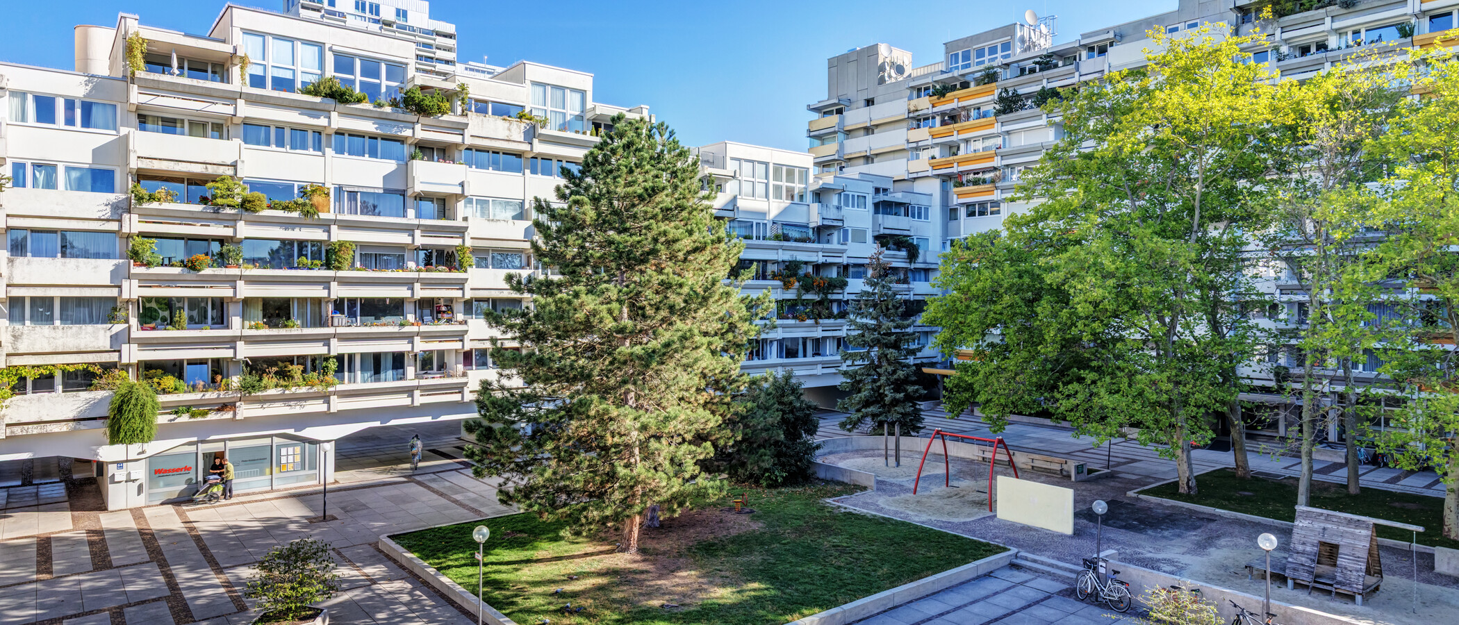 Tagterrasse-lejlighed München Moosach 05 Udsigt 15028