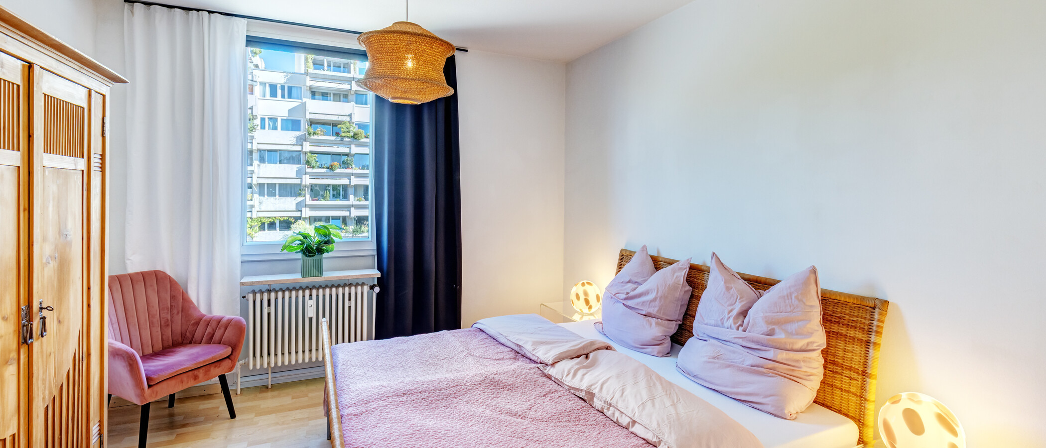 Tagterrasse-lejlighed München Moosach 01 Soveværelse 15028