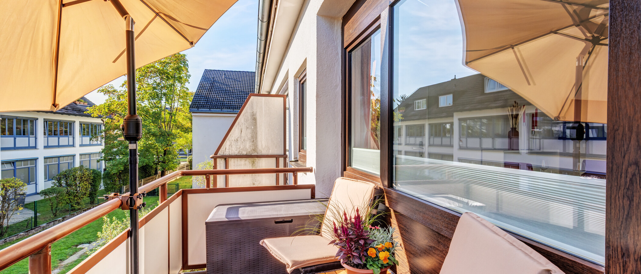 Płaski München Waldtrudering 01 Balkon 15036