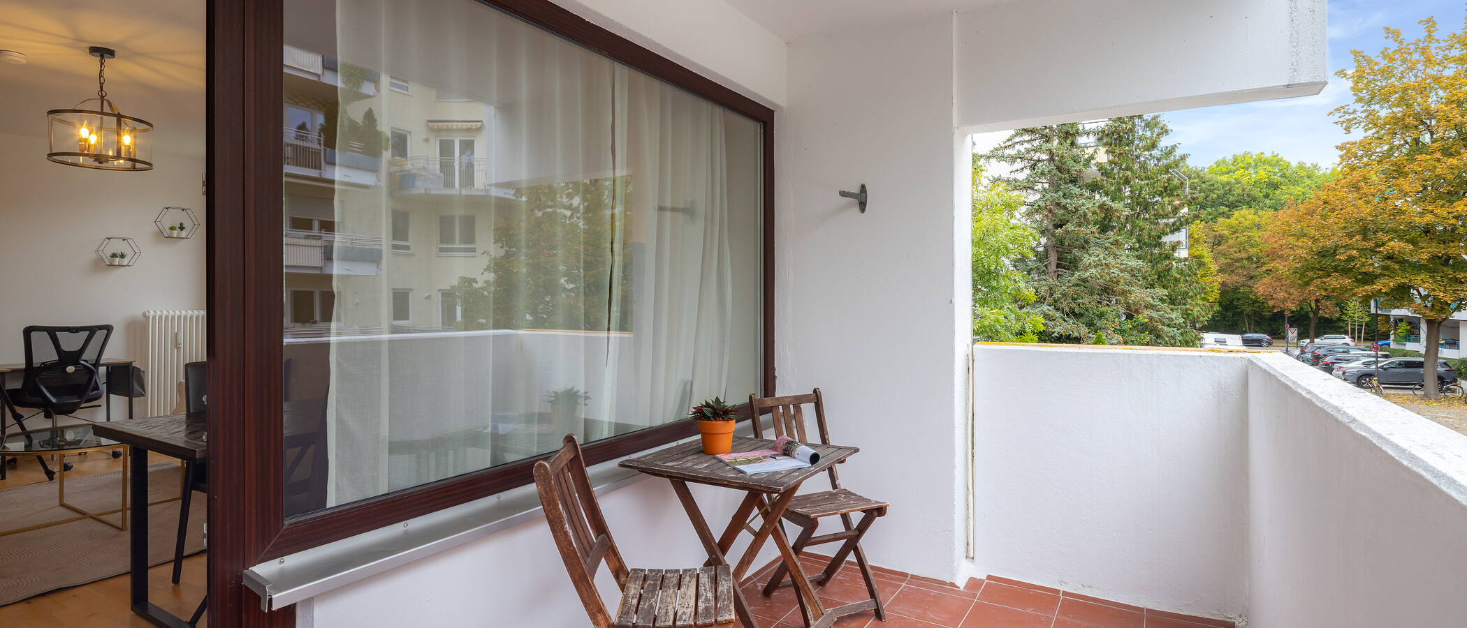 플랫 München Schwabing-West 01 발코니 15039
