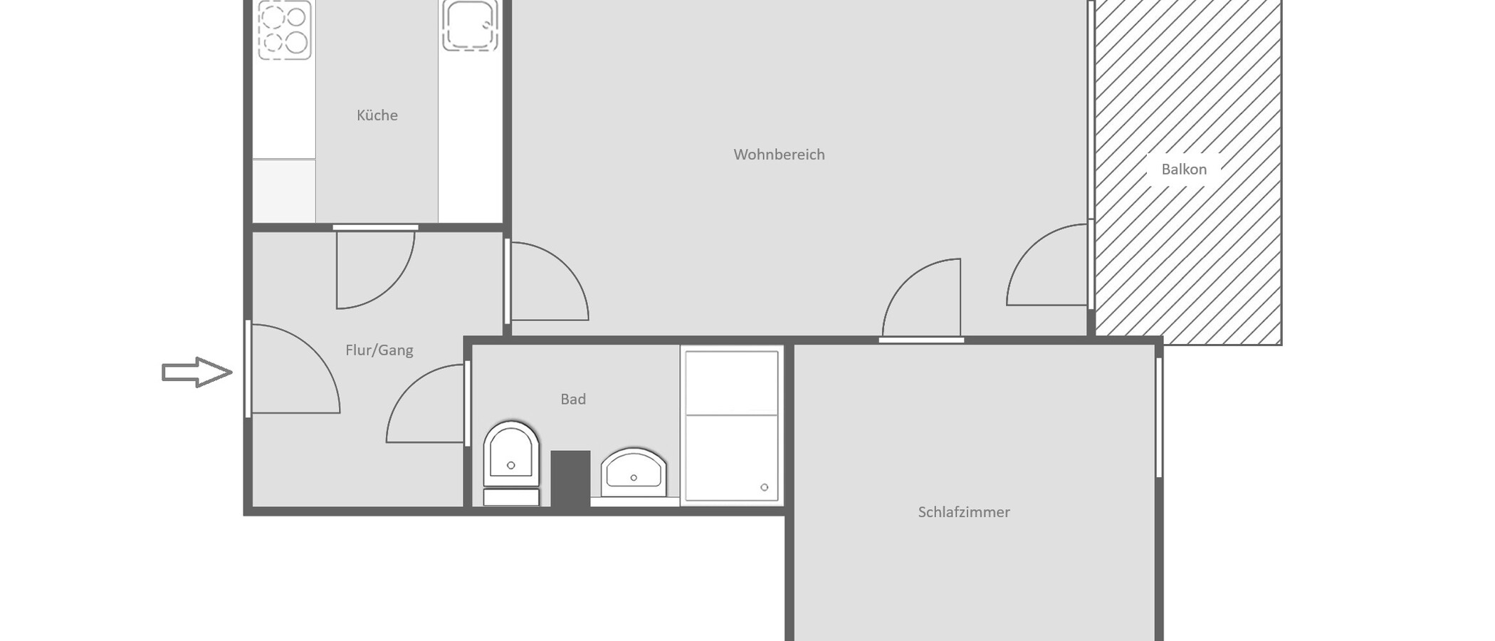 플랫 München Schwabing-West 01 평면도 15039