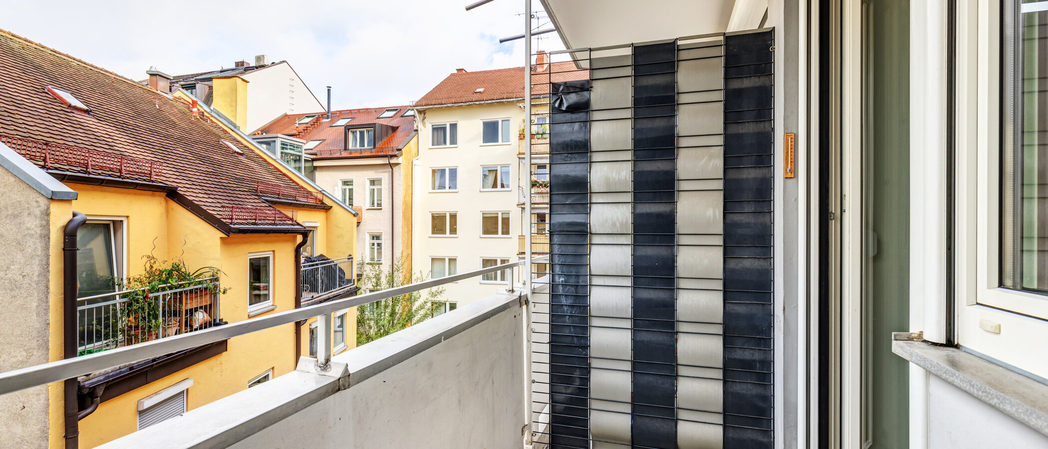 Flad München Maxvorstadt - Universitätsviertel 02 Balkon 15042