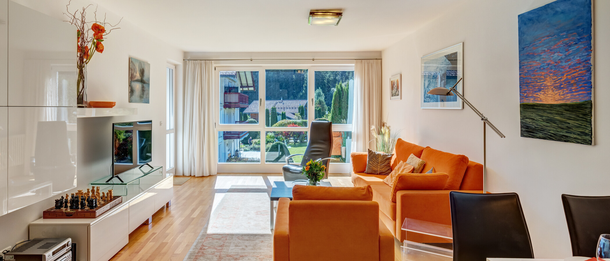 Flat Bad Wiessee 01 Stue og oppholdsrom 15048