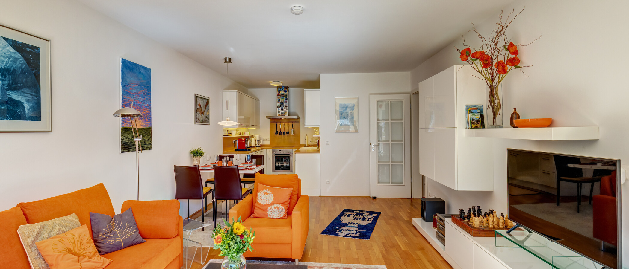 Flat Bad Wiessee 03 Stue og oppholdsrom 15048