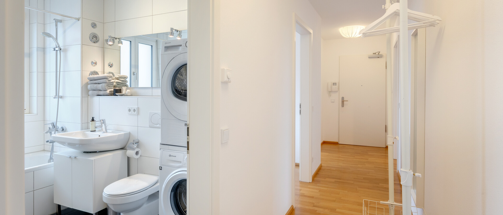 Ploché München Parkstadt Schwabing 02 Chodba/chodba 15052