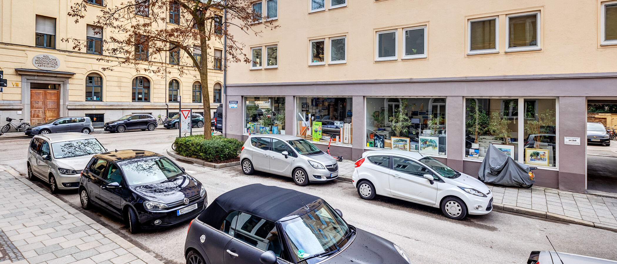 Плосък München Maxvorstadt - Rund um den Josephsplatz 01 Вижте 1522