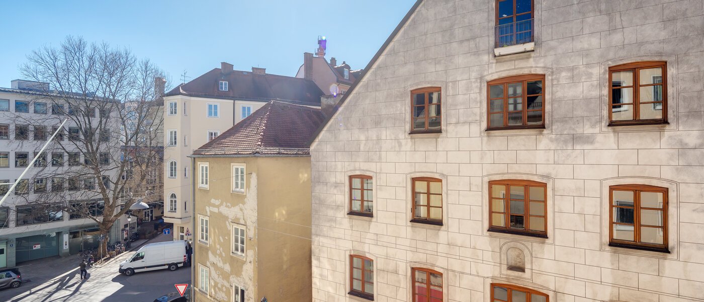 Плосък München Altstadt 03 Вижте 1559