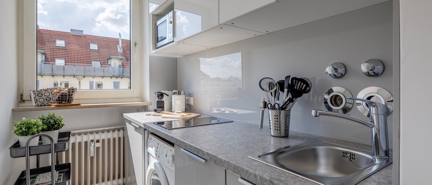 Platt München Schwabing-Georgenschwaige 01 Kök 1561