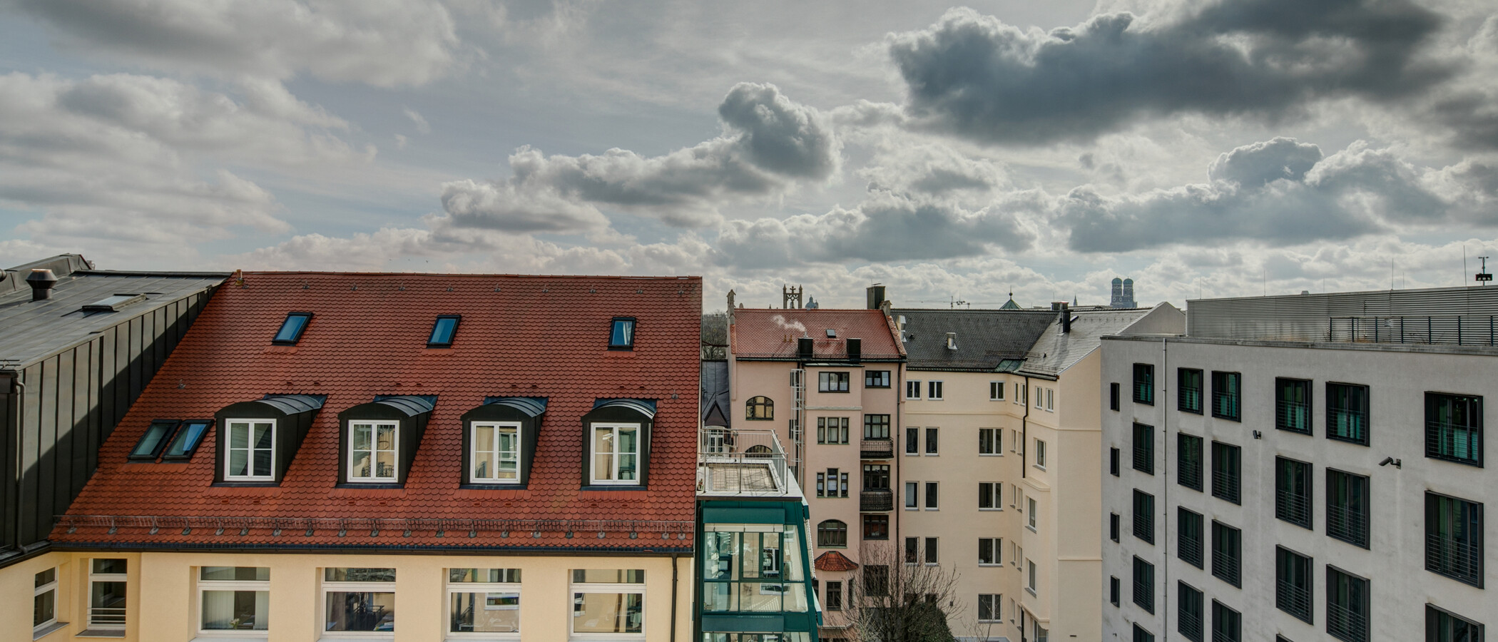 Střešní terasa bytu München Maxvorstadt - Westen 02 Zobrazit 1607