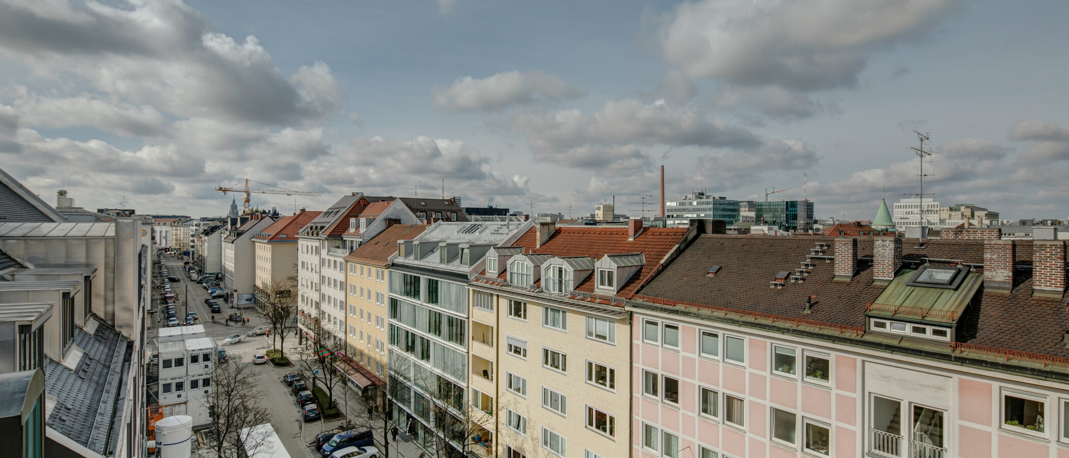 Střešní terasa bytu München Maxvorstadt - Westen 03 Zobrazit 1607