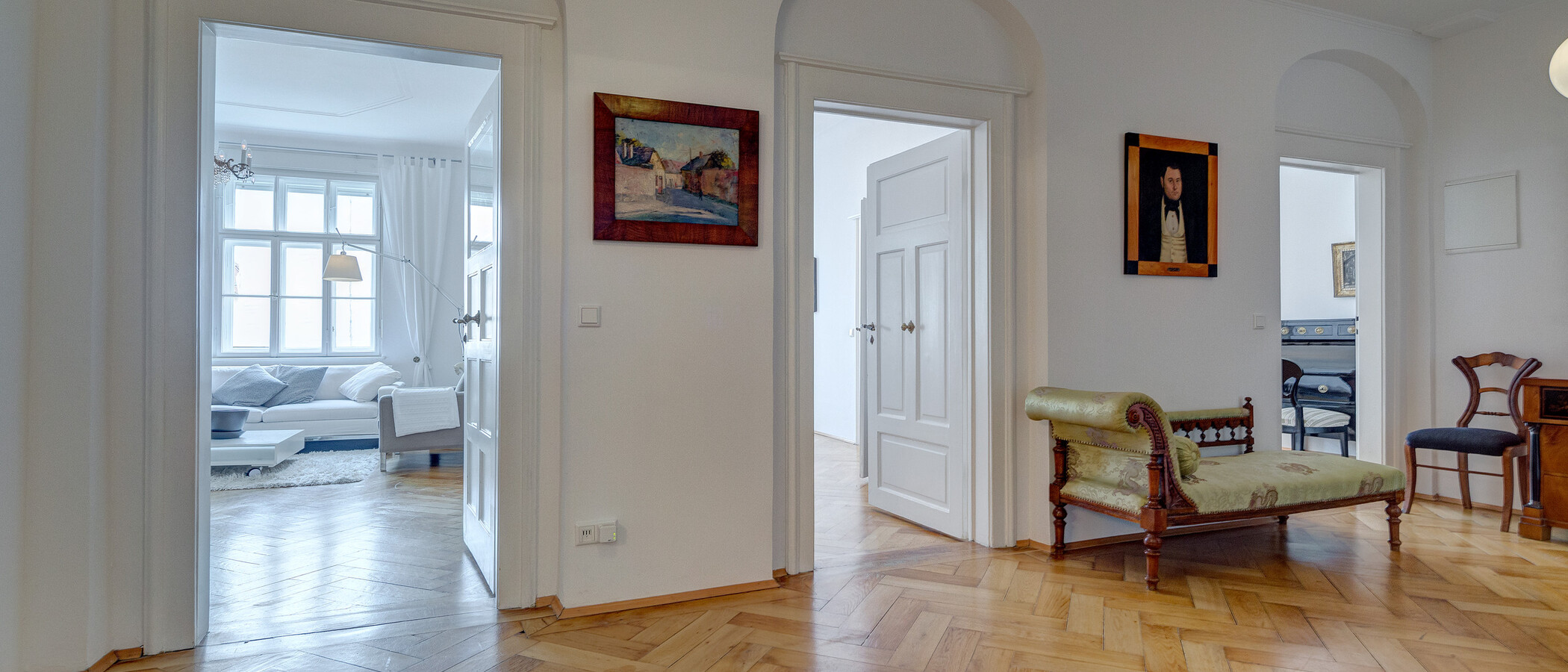 Ploché München Schwabing (links der Leopoldstraße) 01 Chodba/chodba 1624