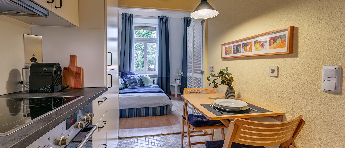 Plat München Schwabing (rechts der Leopoldstraße) 02 Keuken 1666