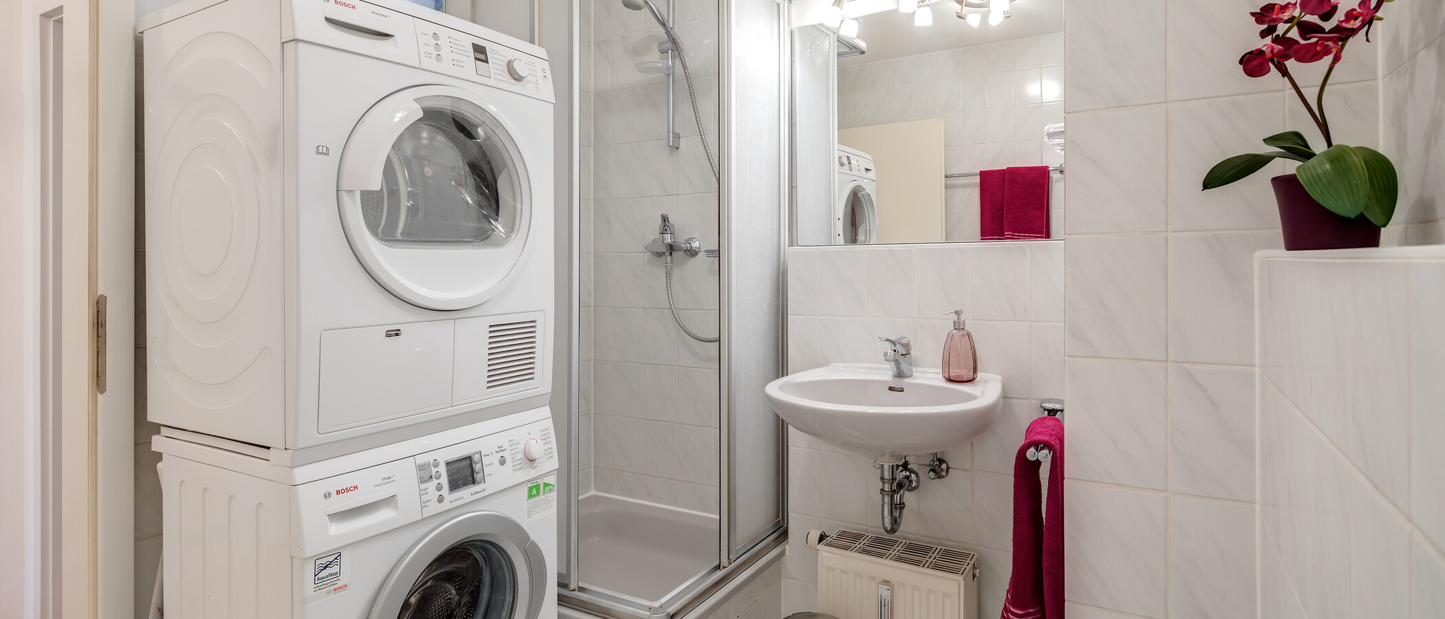 Plat München Maxvorstadt - Westen 01 Badkamer 1681