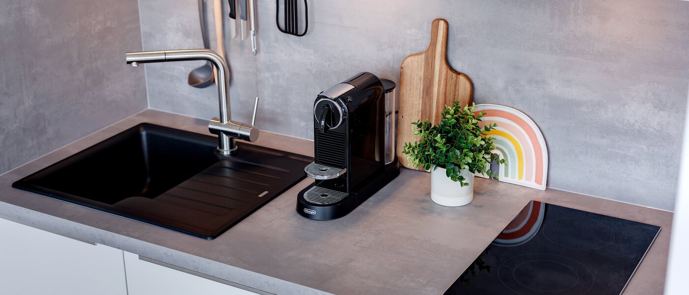 Plat München Schwabing-Nord (zw. Leopoldstraße & Englischen Garten) 02 Bucătărie 1739