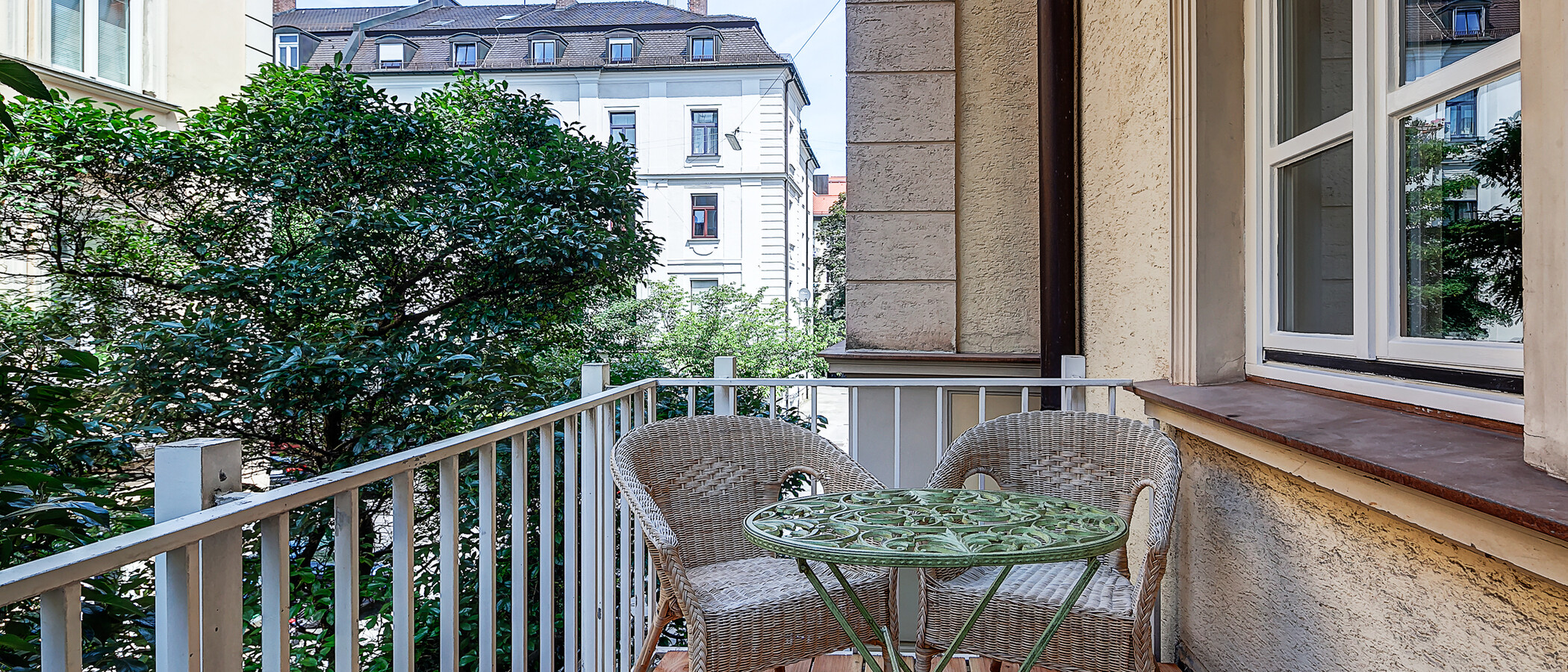 Ploché München Schwabing (links der Leopoldstraße) 01 Balkón 1797