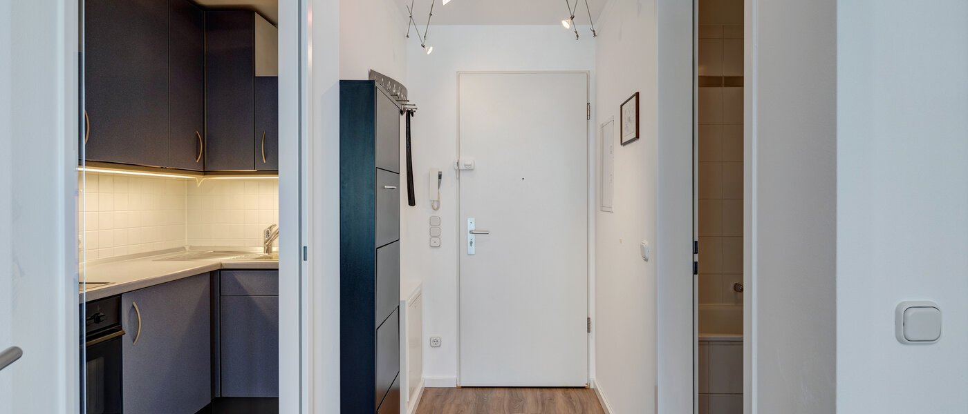 Płaski München Sendling 01 Korytarz/przejście 1942