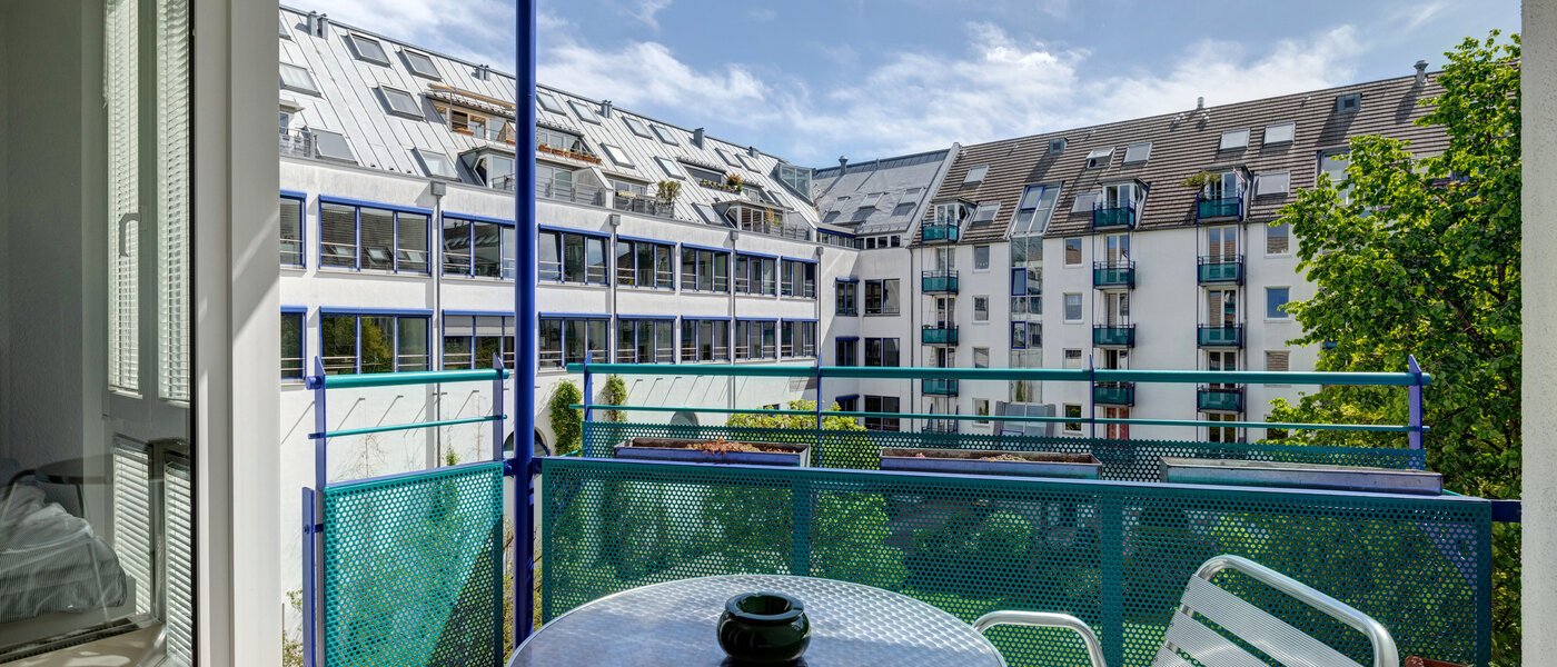 Płaski München Sendling 01 Balkon 1942