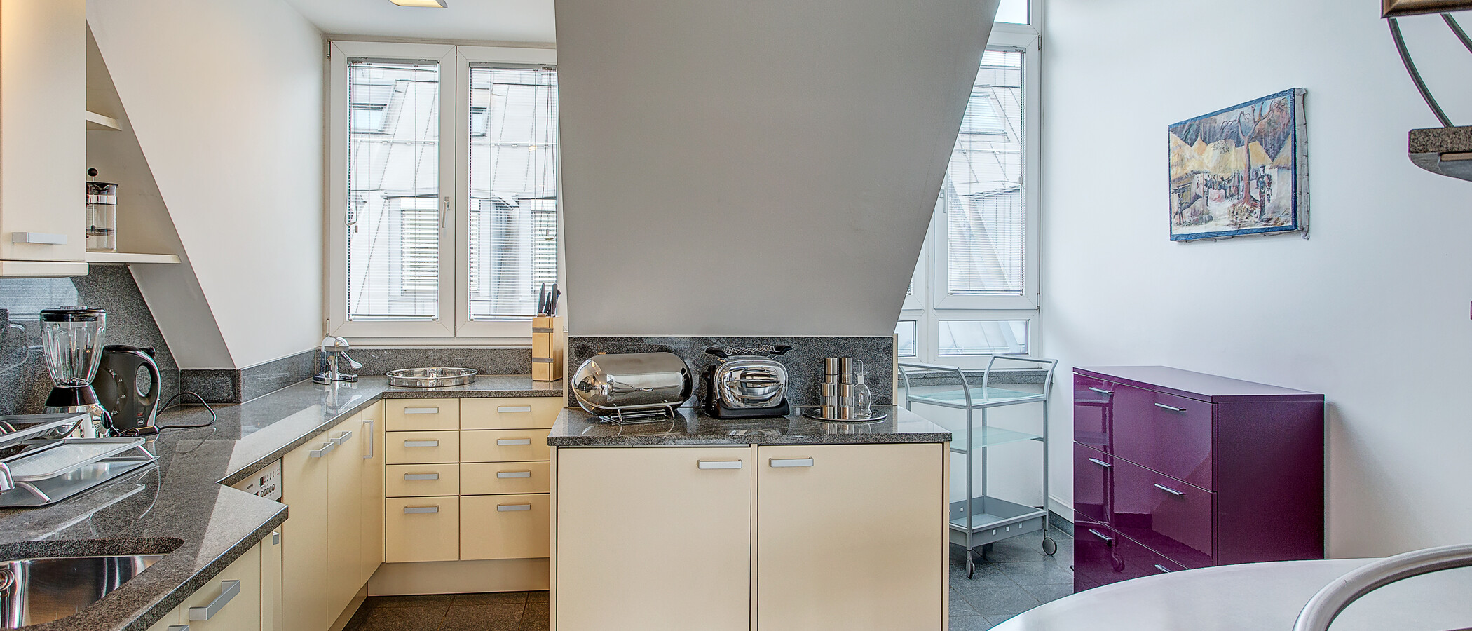 Maisonnette München Schwabing (rechts der Leopoldstraße) 02 Keuken 2018