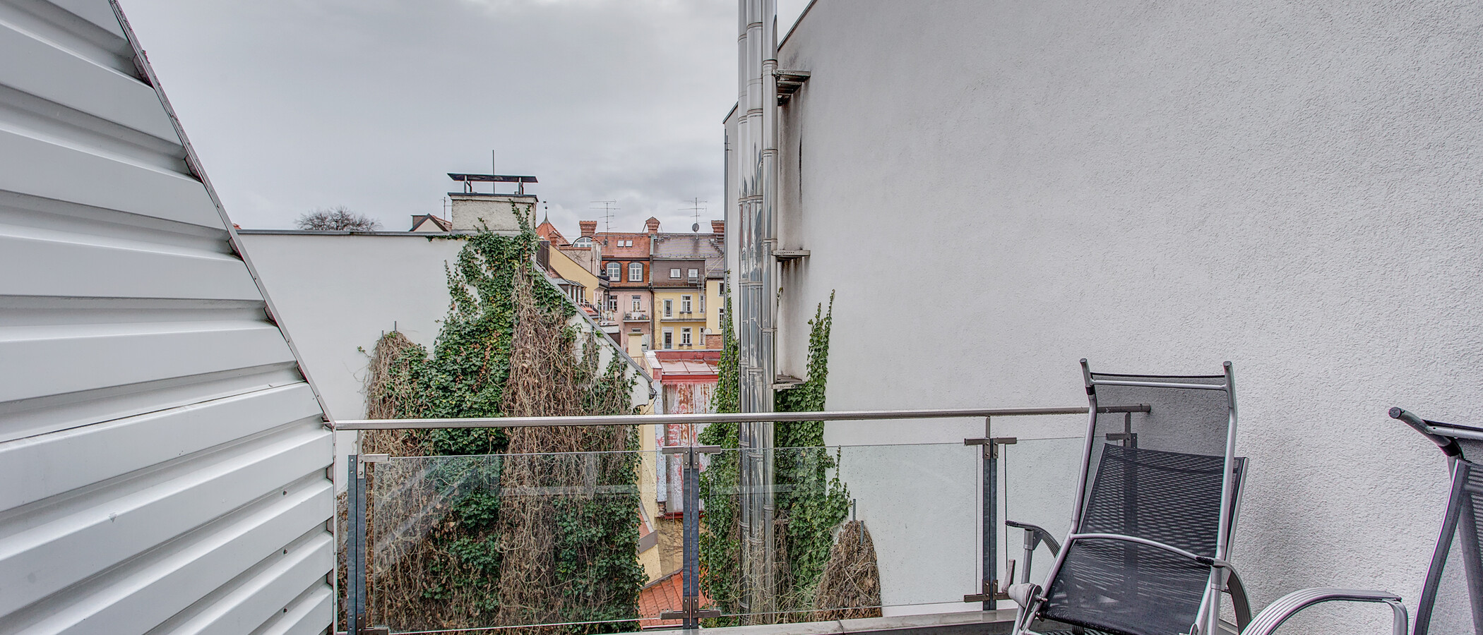 Maisonnette München Schwabing (rechts der Leopoldstraße) 01 Balkon 2018