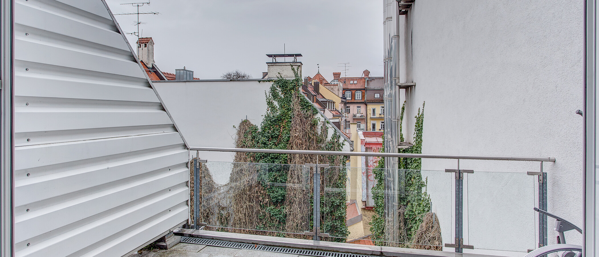 Maisonnette München Schwabing (rechts der Leopoldstraße) 02 Balkon 2018