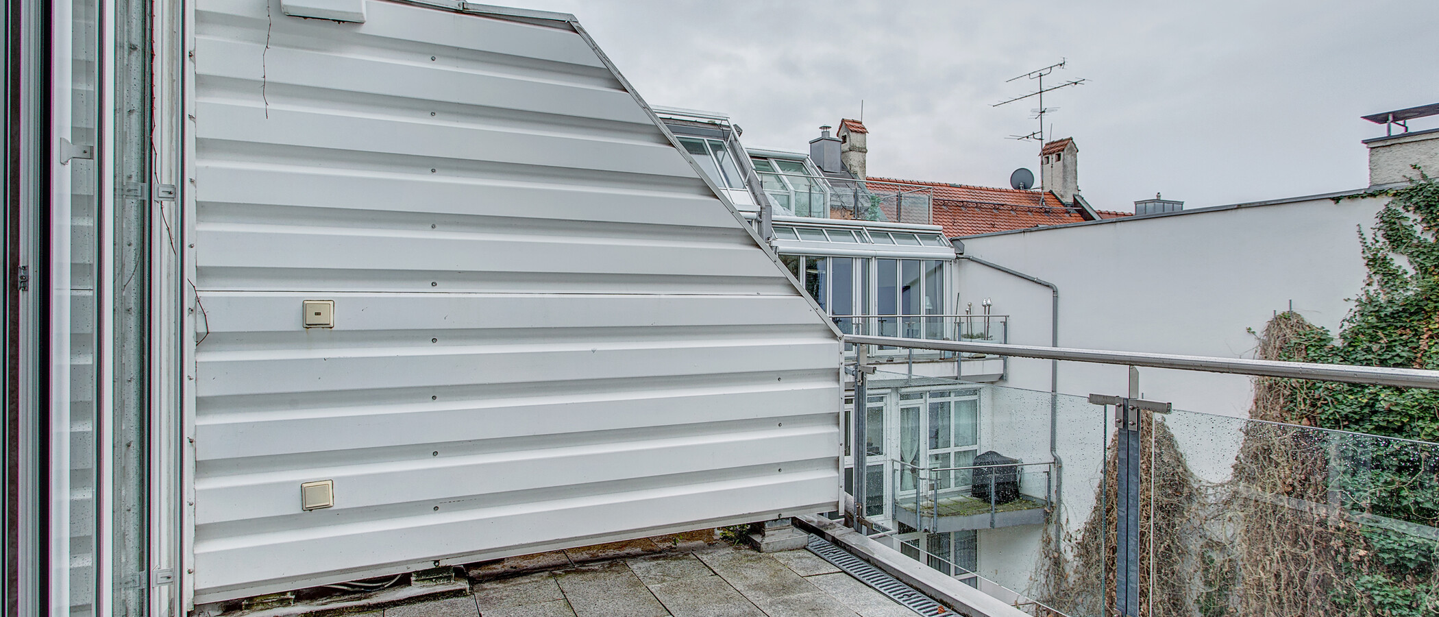 Maisonnette München Schwabing (rechts der Leopoldstraße) 03 Balkon 2018