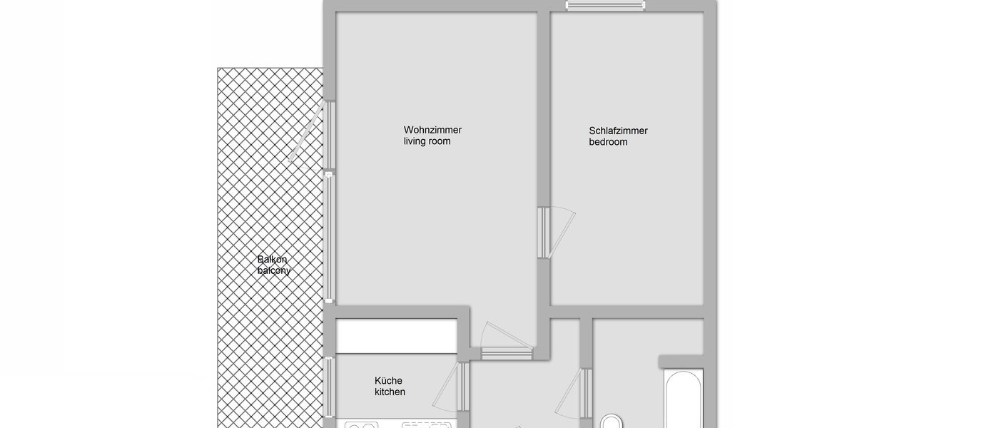 Düz München Haidhausen 01 Kat planı 2047