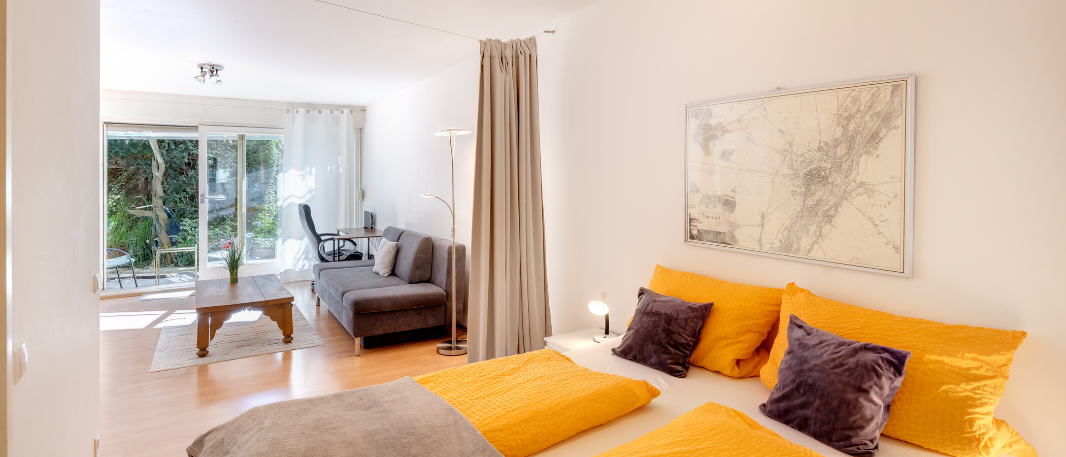 Flat München Schwabing-West (rund um den Hohenzollernplatz) 01 Soveområde 2225