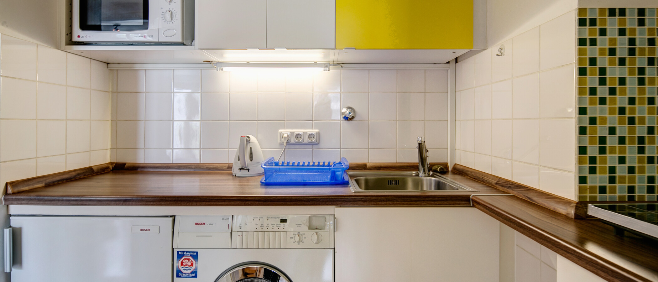 Επίπεδη München Schwabing (links der Leopoldstraße) 01 Κουζίνα 2236