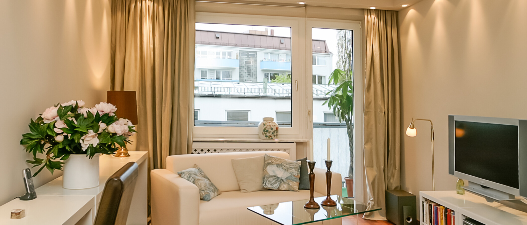 Ploché München Schwabing (links der Leopoldstraße) 01 Living 2333