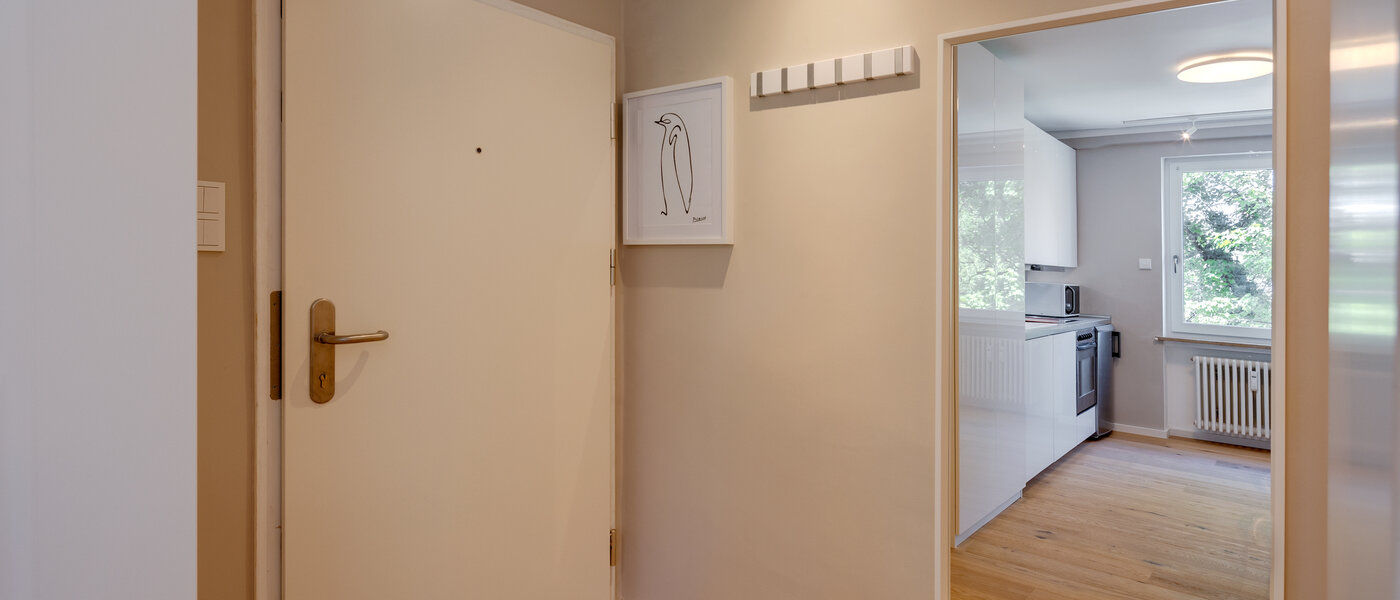 Ploché München Schwabing (links der Leopoldstraße) 02 Chodba/priestor 2407