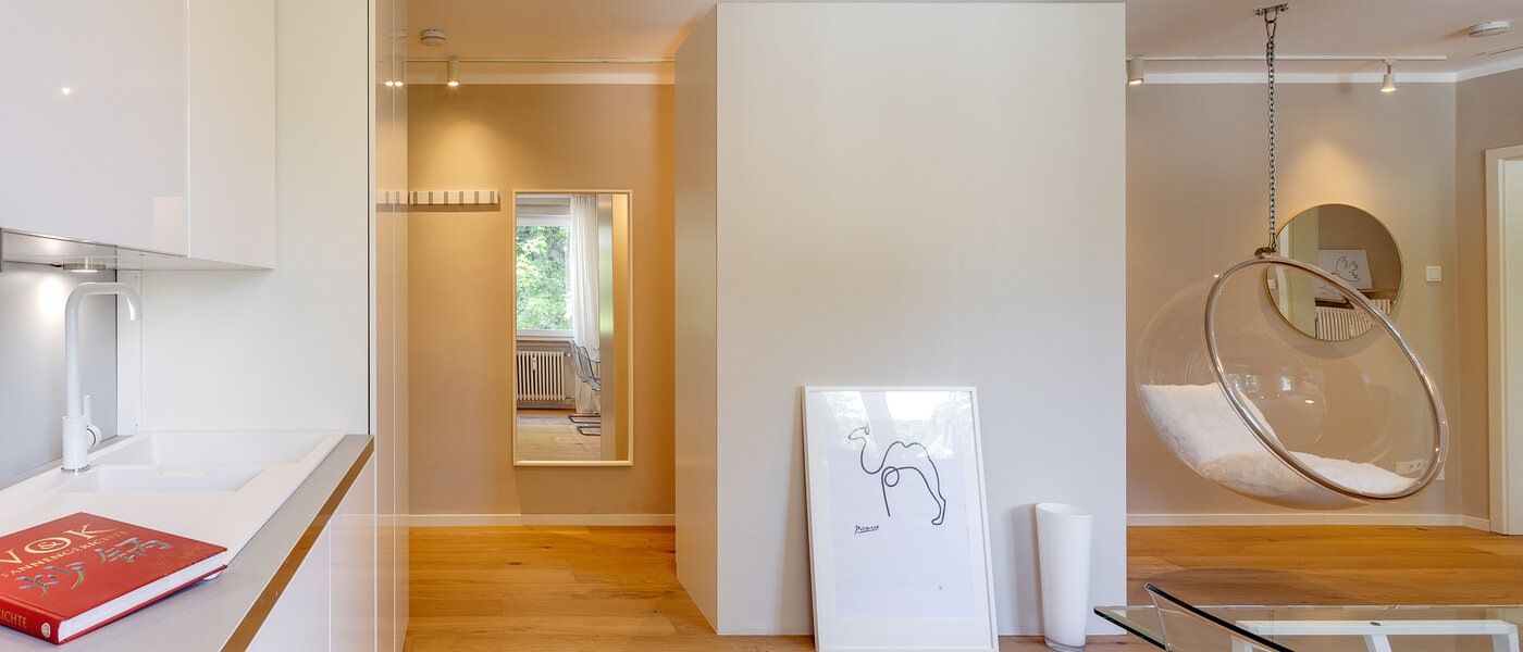 Ploché München Schwabing (links der Leopoldstraße) 04 Chodba/priestor 2407