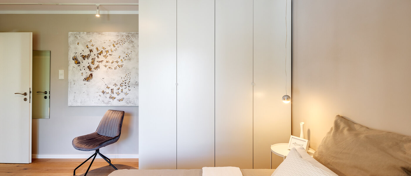 Ploché München Schwabing (links der Leopoldstraße) 04 Spálňa 2407