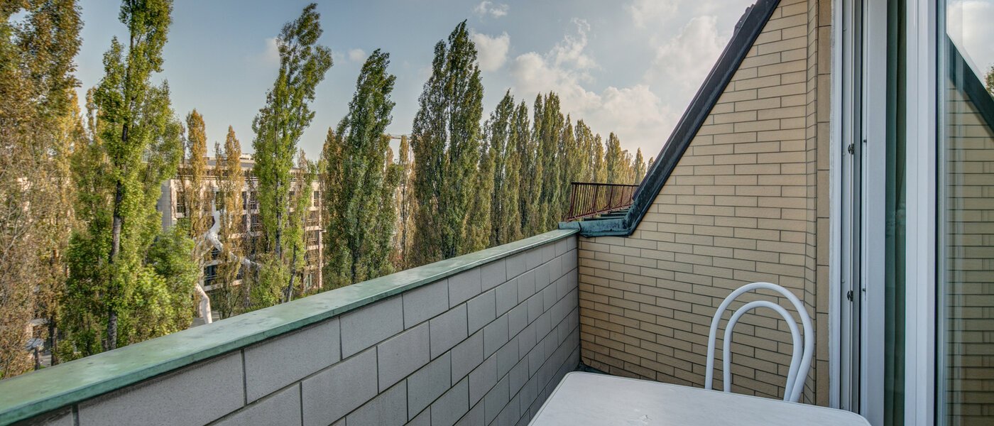 Flad München Schwabing (rechts der Leopoldstraße) 02 Terrasse 2486