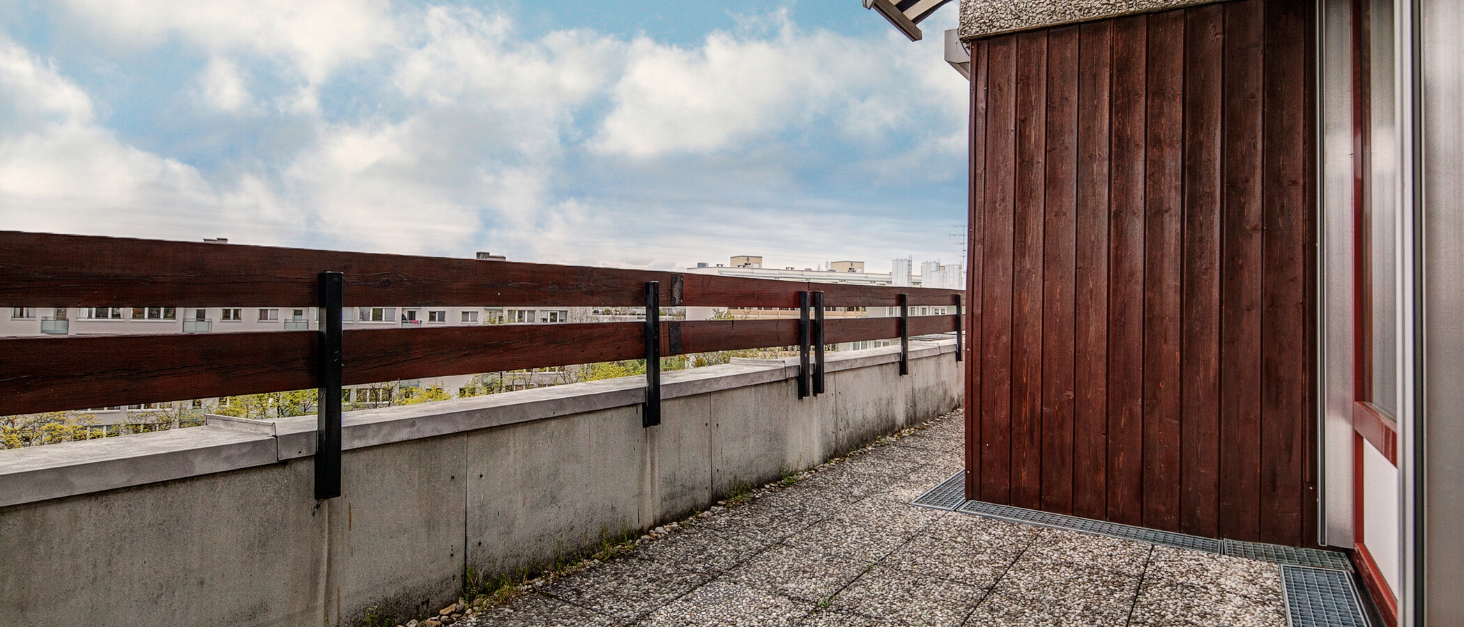 Stanovanje s strešno teraso München Maxvorstadt 01 Terasa 255