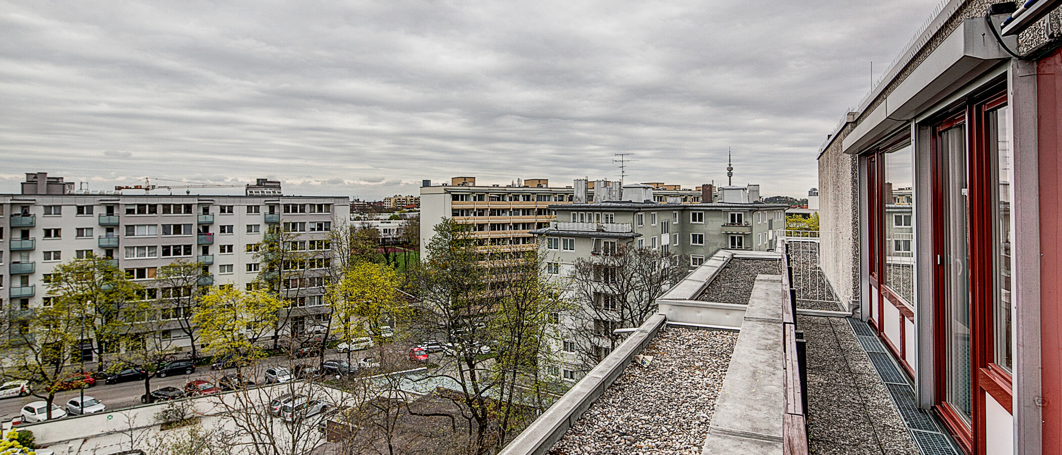 Stanovanje s strešno teraso München Maxvorstadt 03 Terasa 255