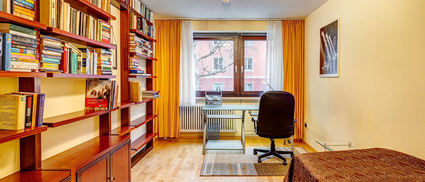 Płaski München Sendling 01 Gabinet/pokój gościnny 256