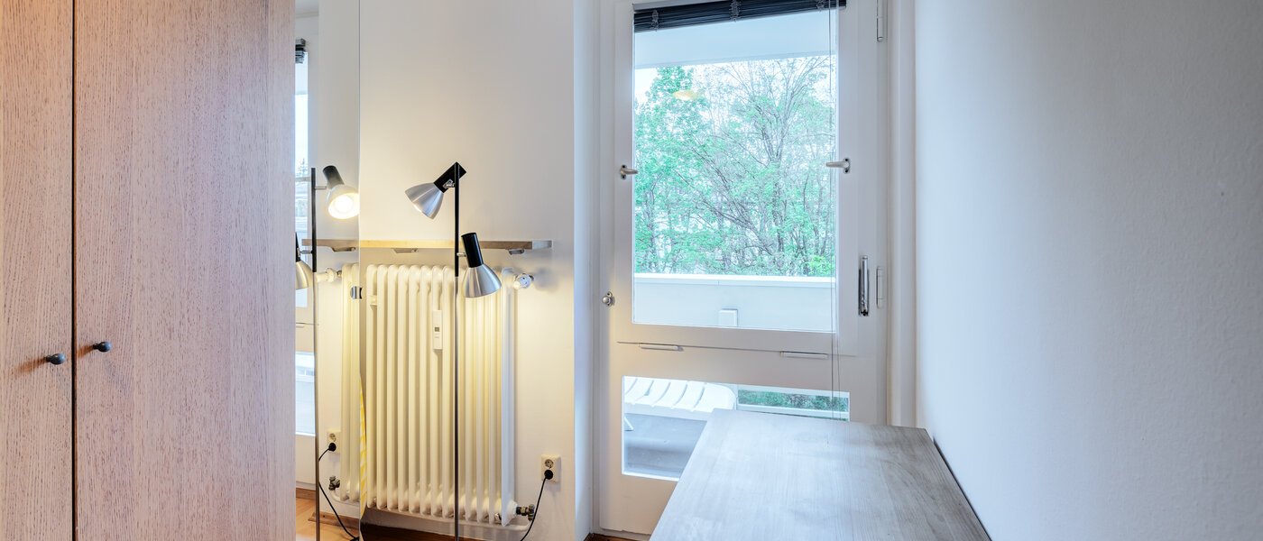 Плосък München Schwabing-Nord (zw. Belgrad- & Leopoldstraße) 02 Спалня 2635