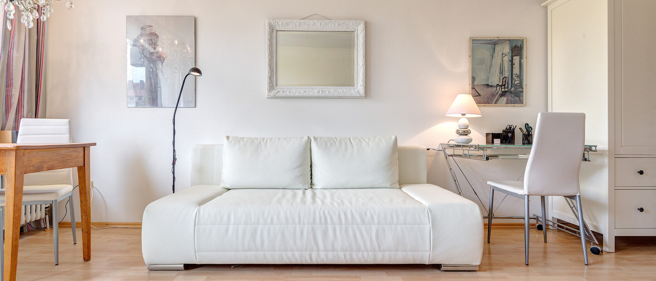 Flat München Schwabing (links der Leopoldstraße) 01 Levende 2684