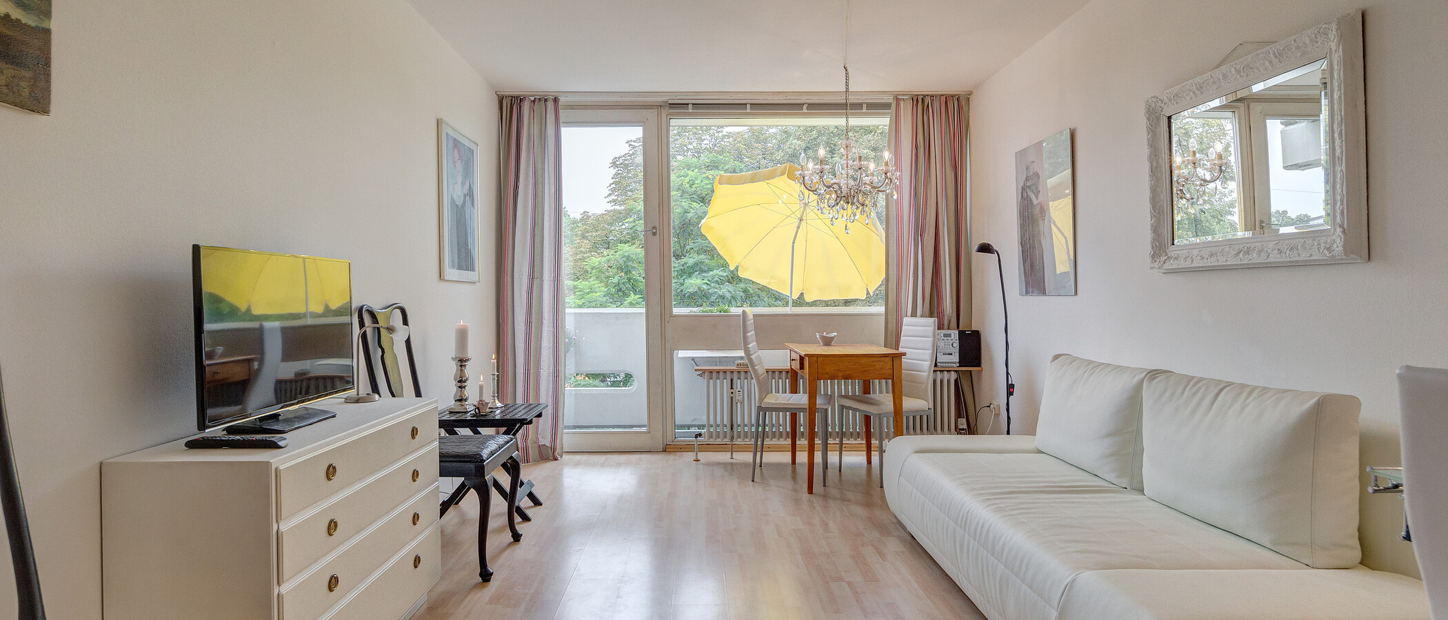 Flat München Schwabing (links der Leopoldstraße) 02 Levende 2684