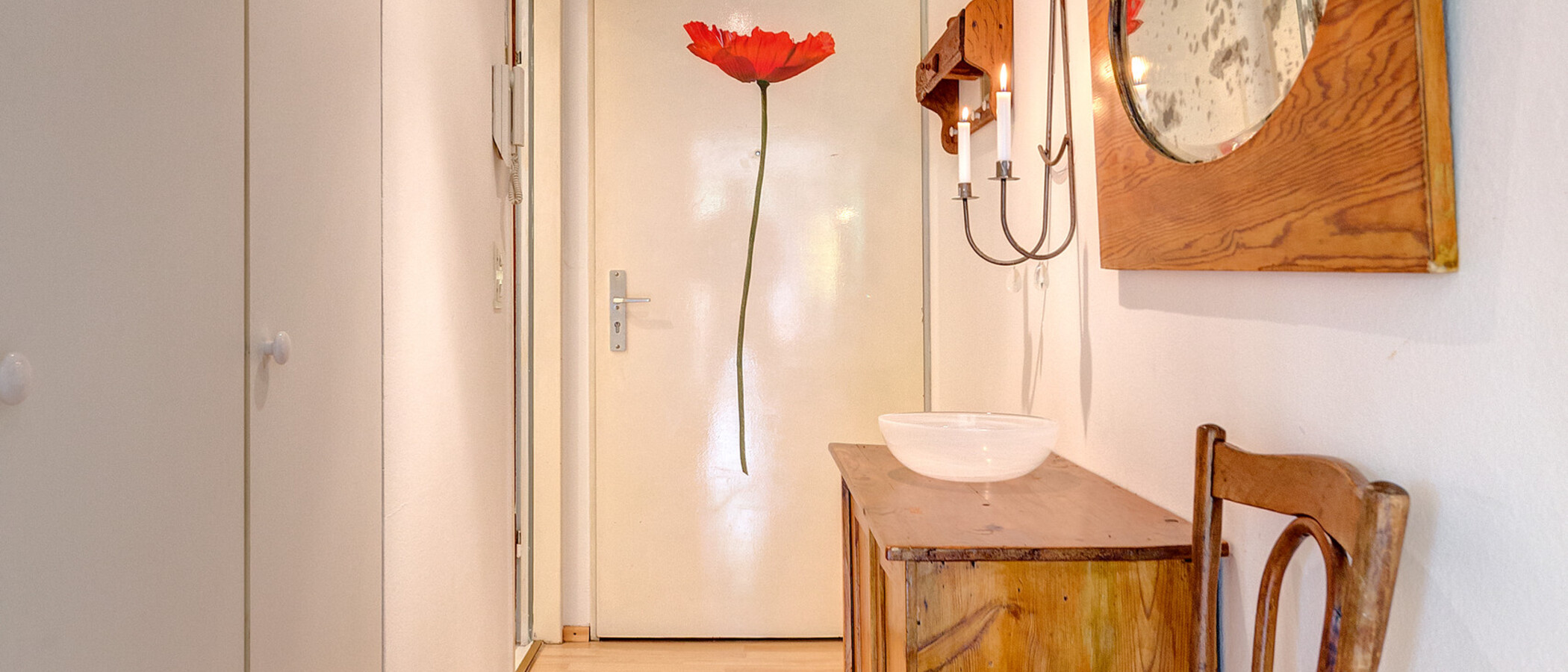 Flat München Schwabing (links der Leopoldstraße) 02 Korridor/gang 2684