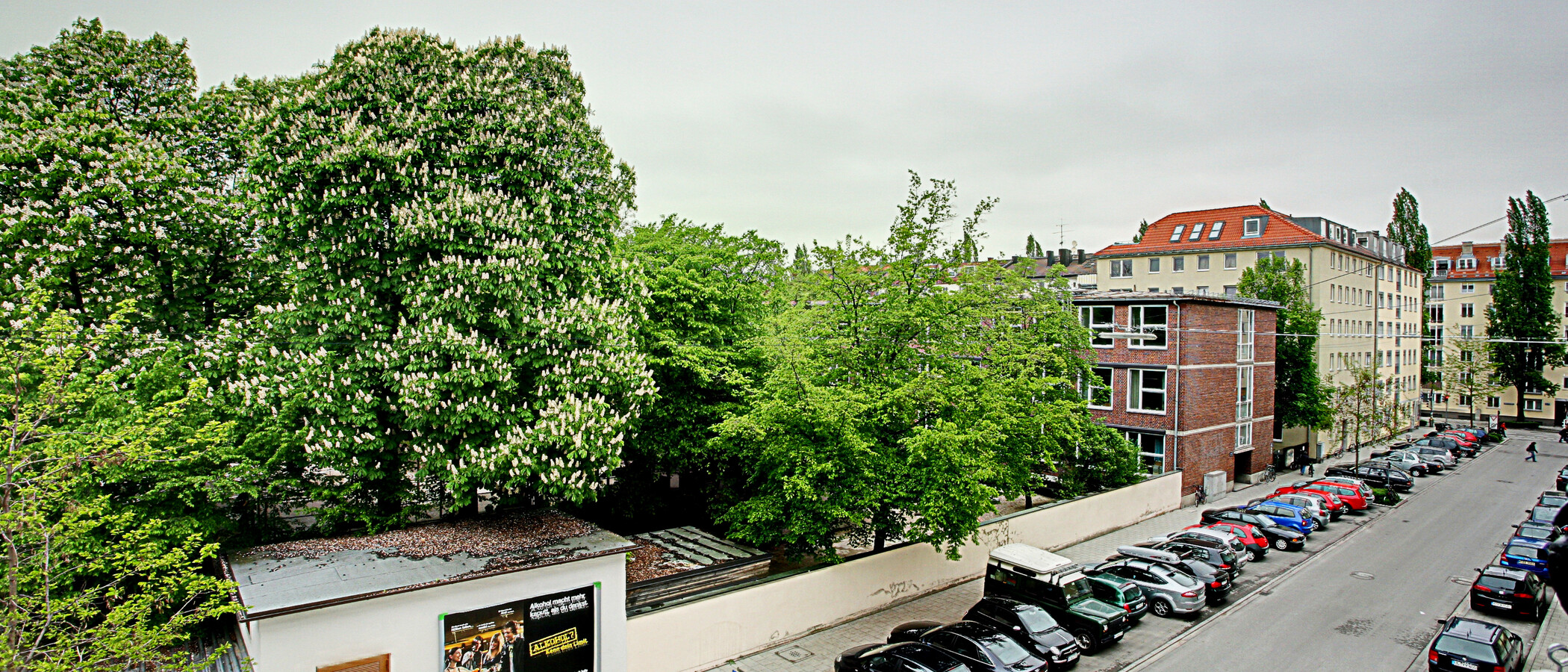Flat München Schwabing (links der Leopoldstraße) 01 Utsikt 2684